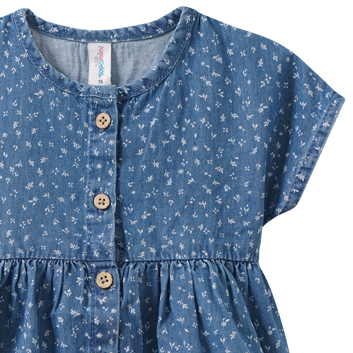 Baby Kleid aus leichtem Denim