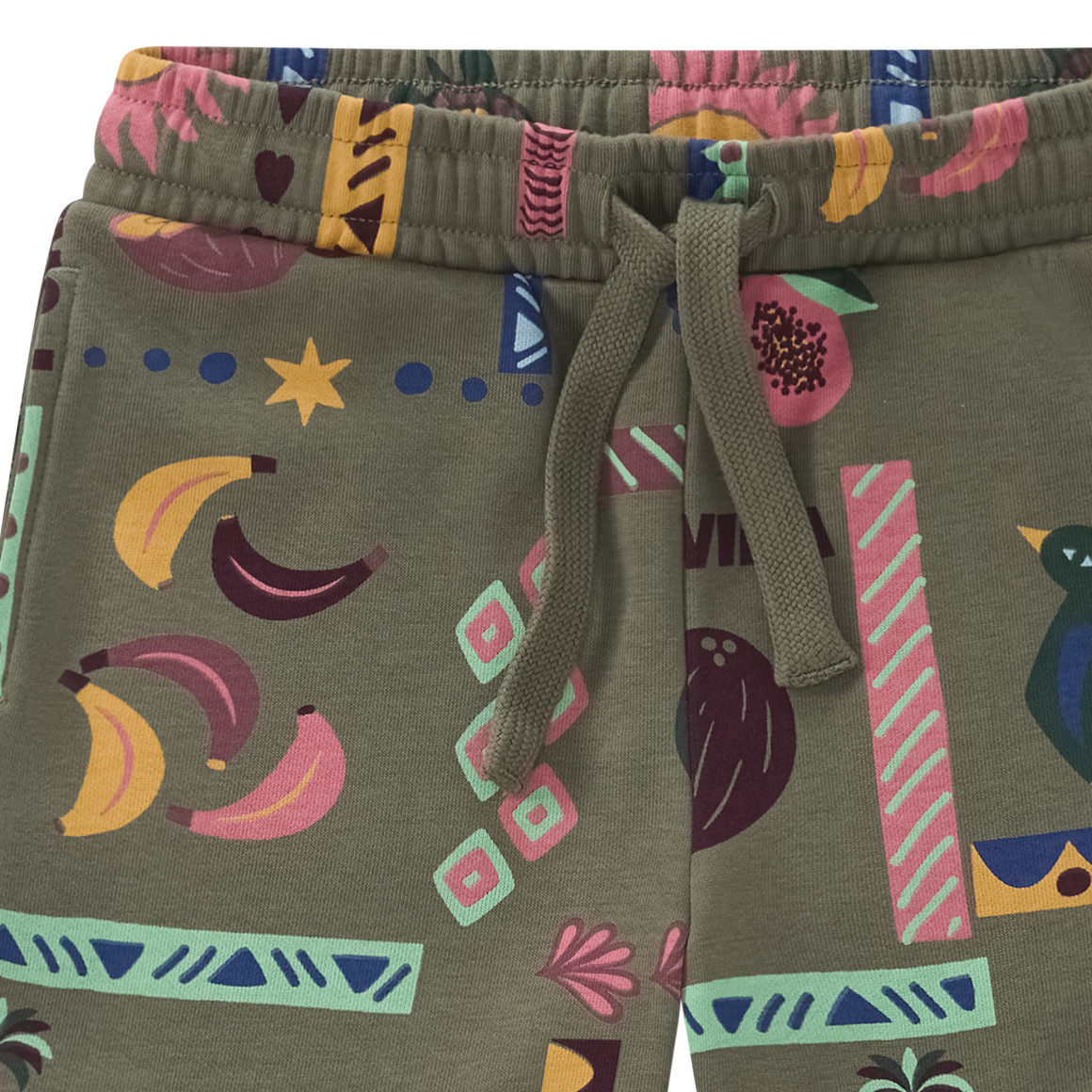 Jungen Joggingshorts mit Allover-Print