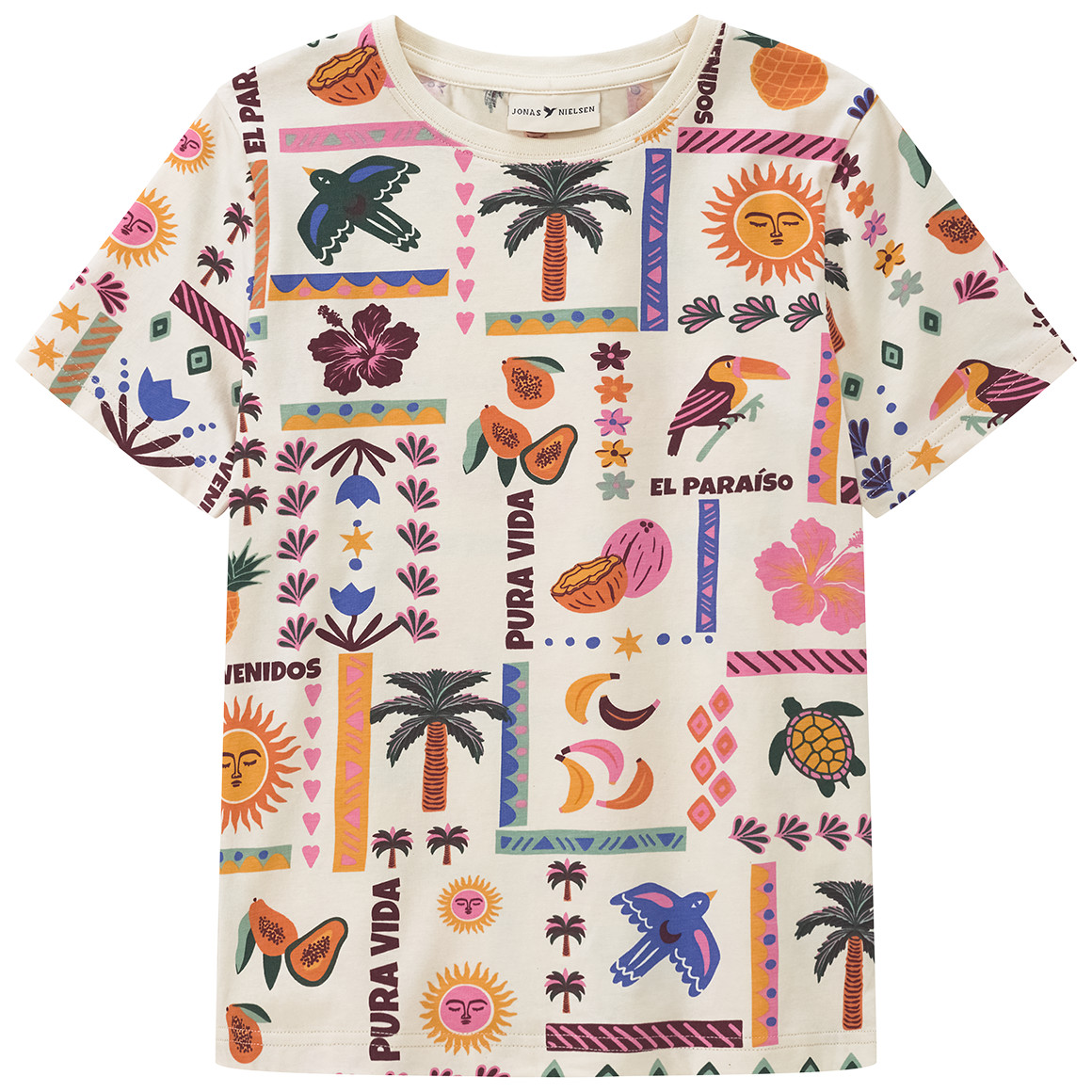 Jungen T-Shirt mit Allover-Print