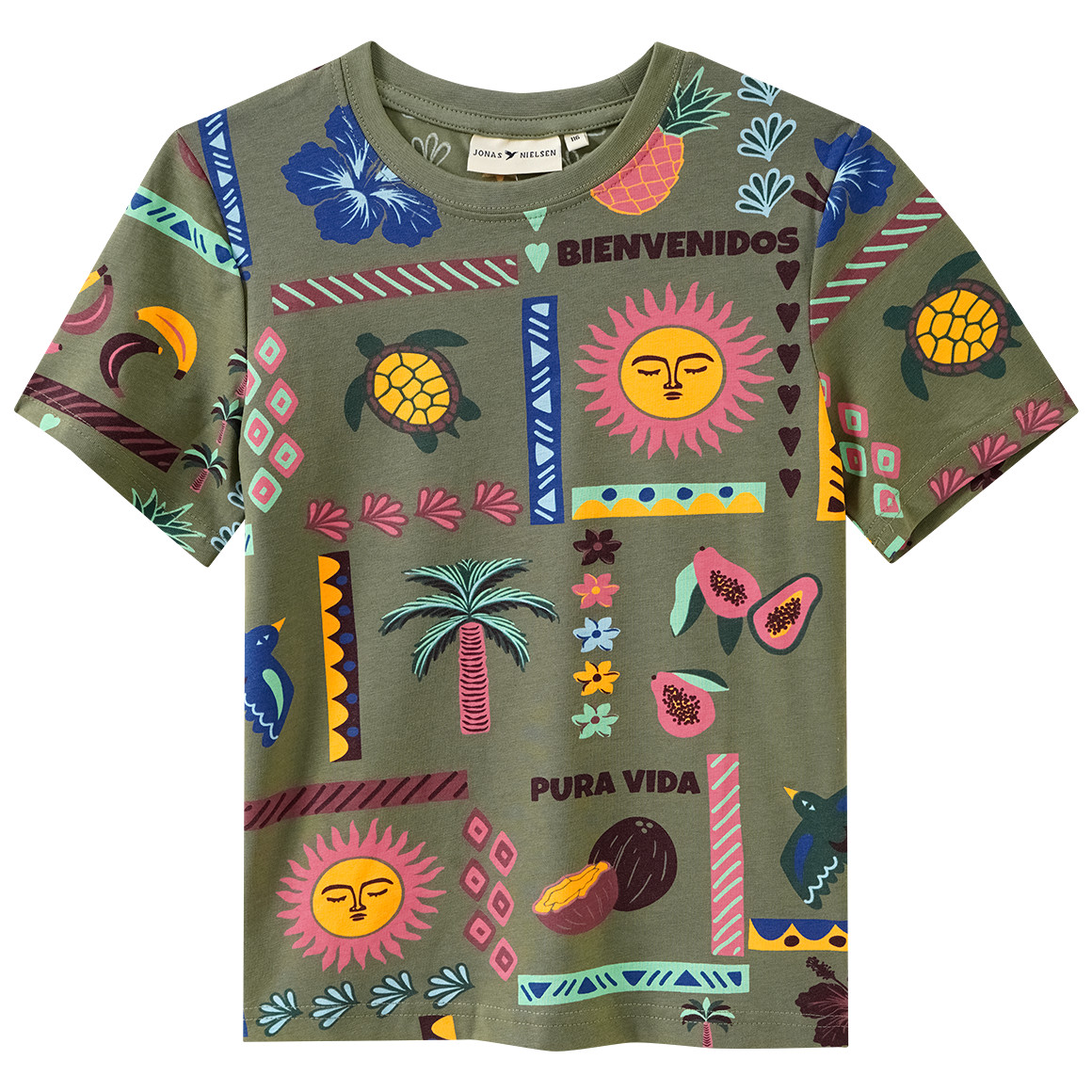 Jungen T-Shirt mit Allover-Print