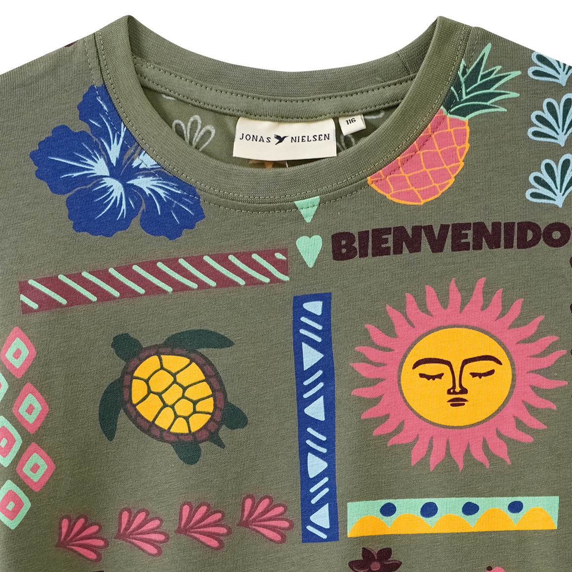 Jungen T-Shirt mit Allover-Print