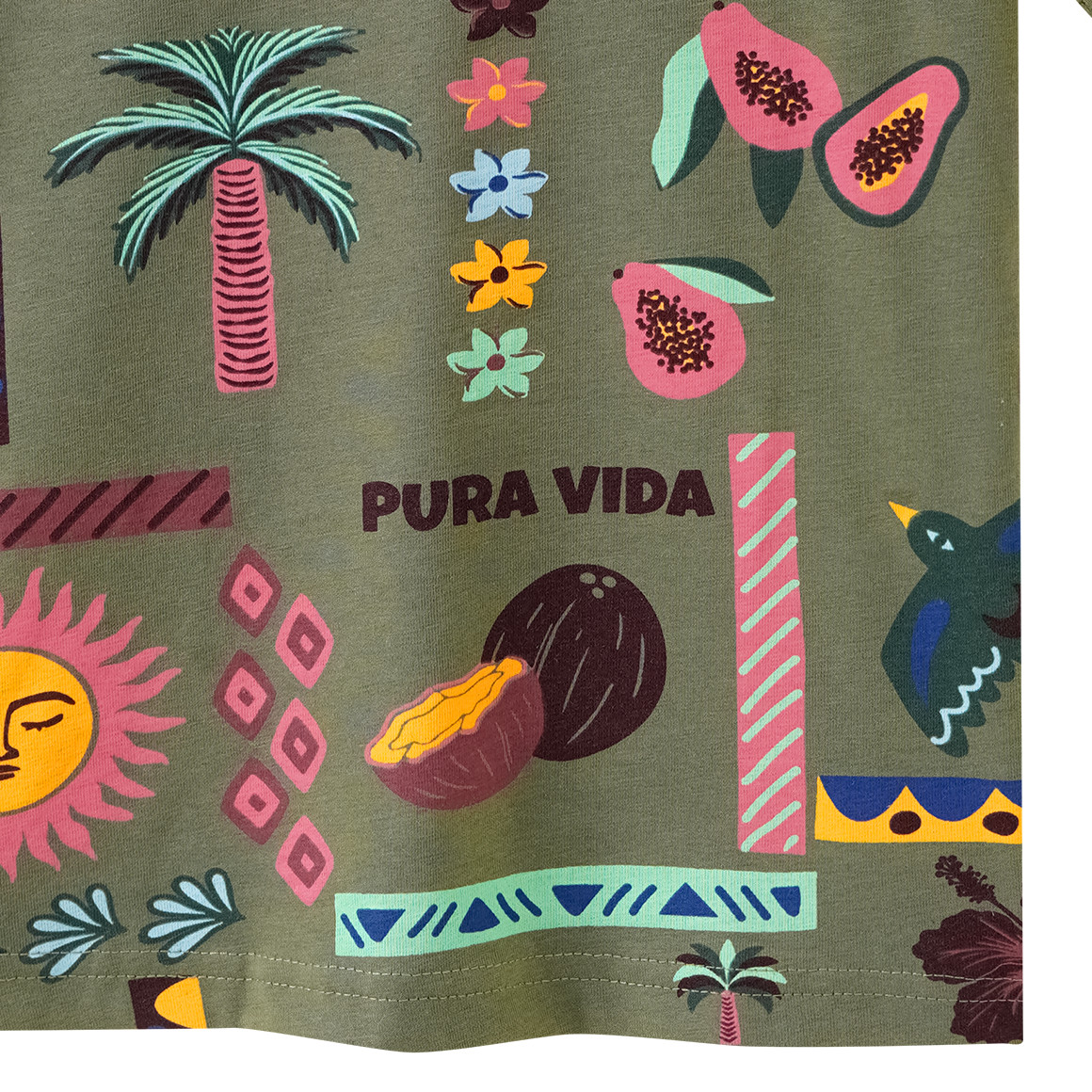 Jungen T-Shirt mit Allover-Print