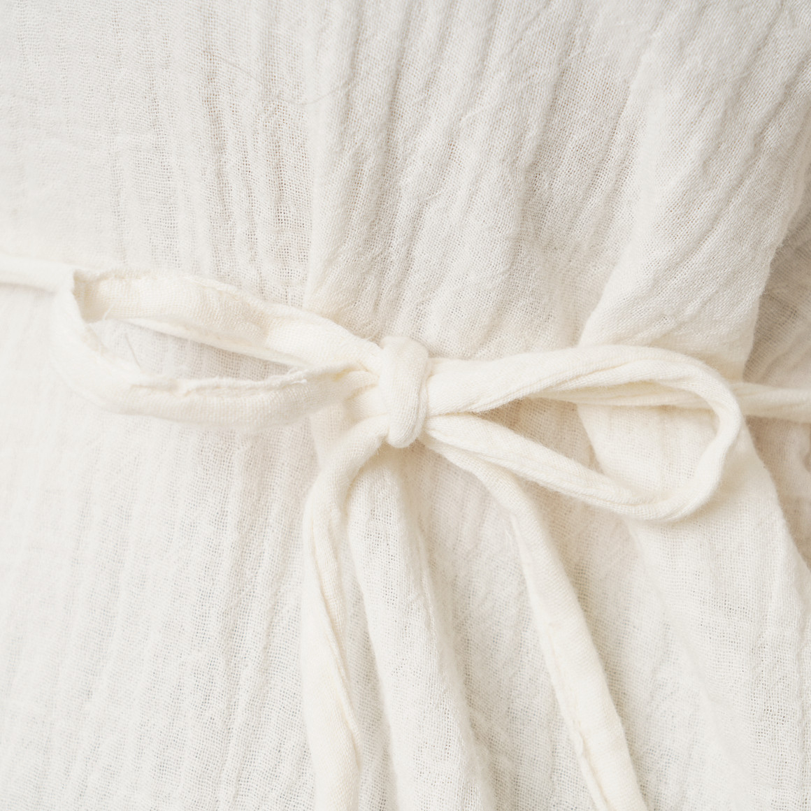 Damen Musselin-Umstandsbluse mit Bindeband