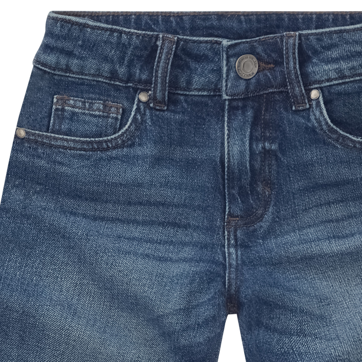 Jungen Jeansshorts mit verstellbarem Bund