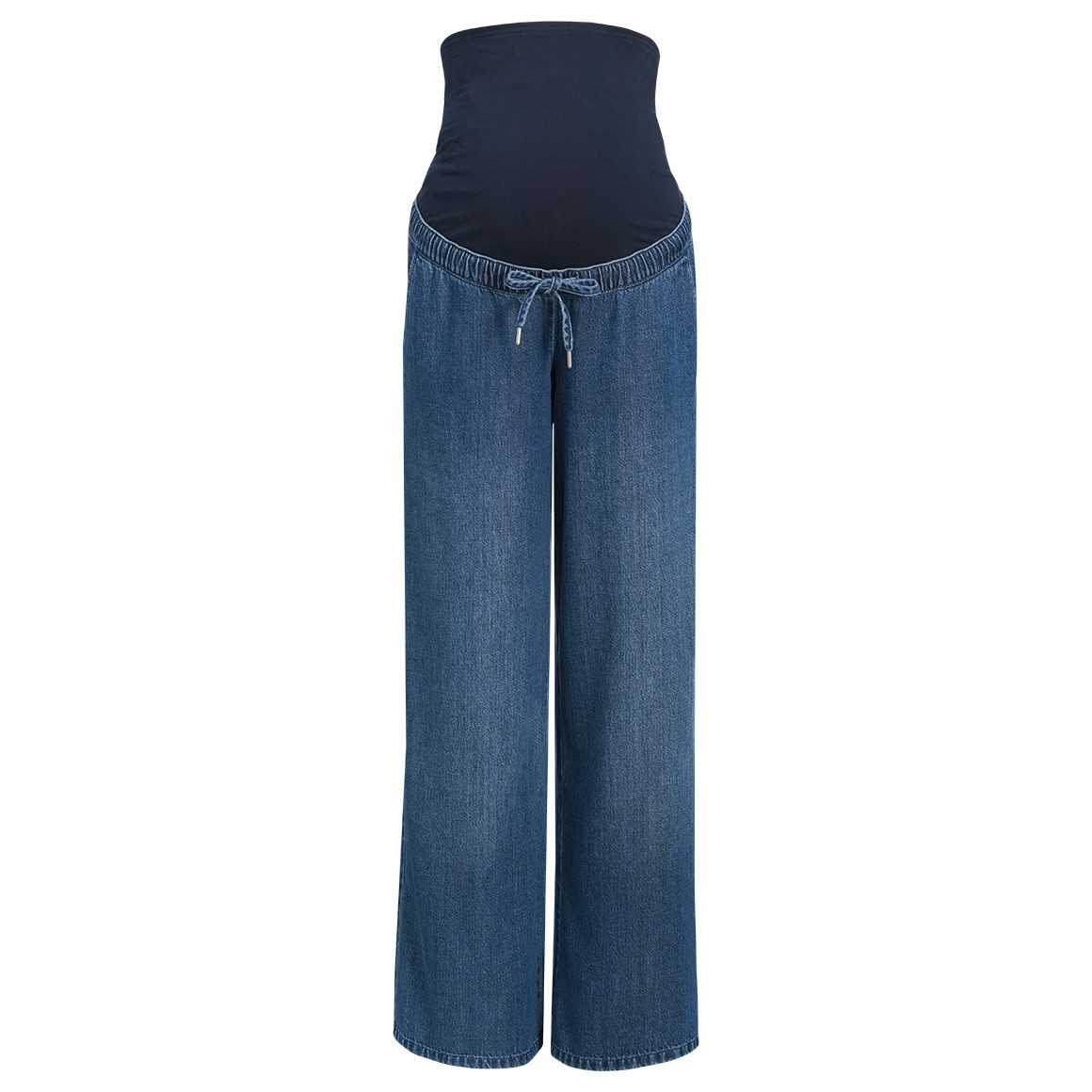 Damen Umstands-Jeans im Wide-Leg Design