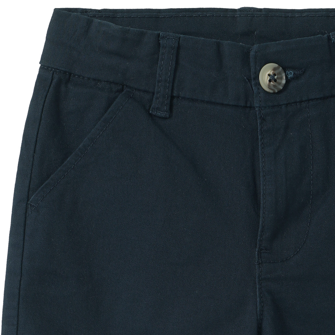 Jungen Bermuda-Shorts in Unifarben