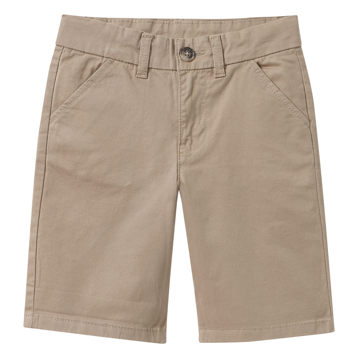 Jungen Bermuda-Shorts in Unifarben