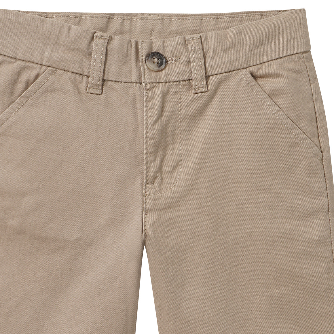 Jungen Bermuda-Shorts in Unifarben