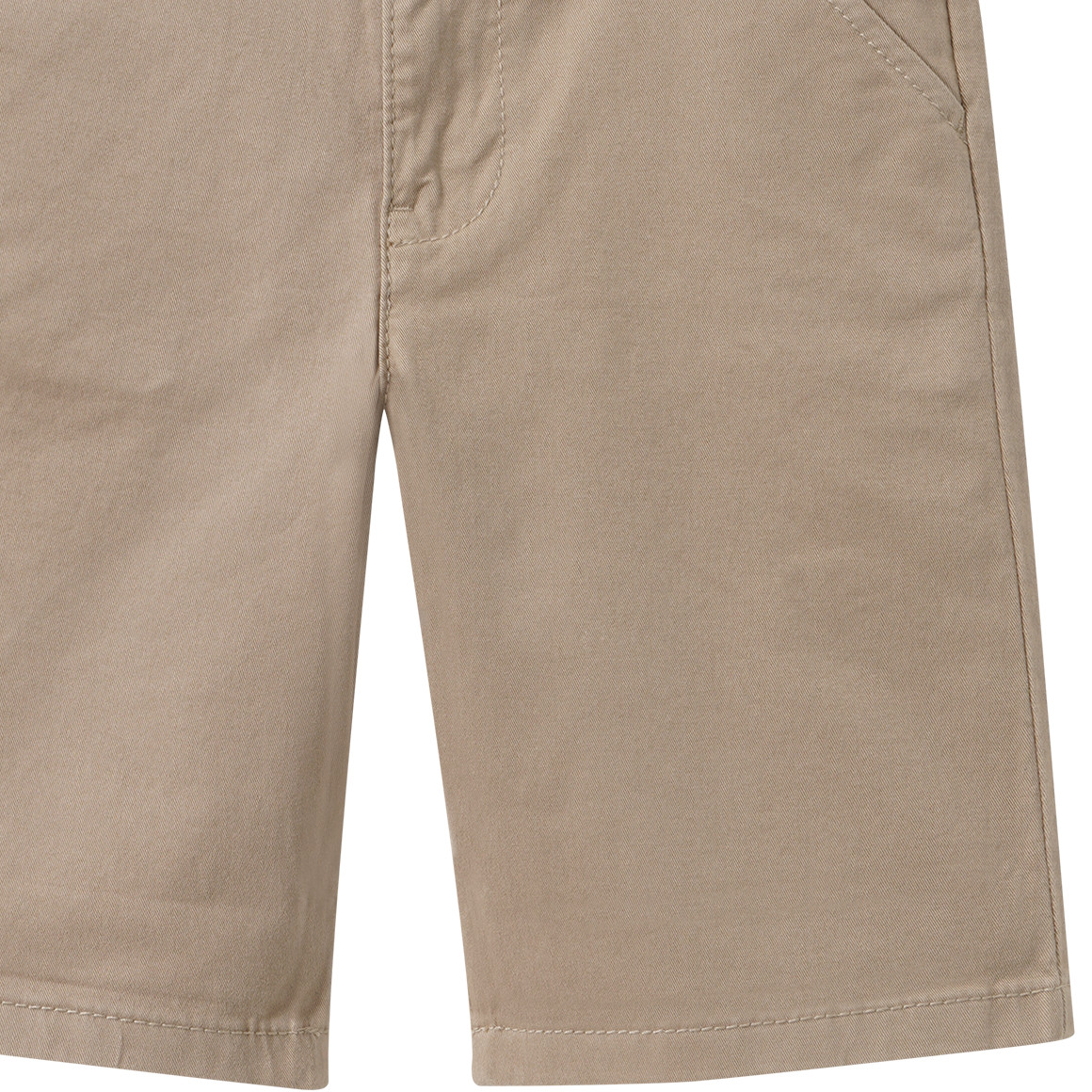 Jungen Bermuda-Shorts in Unifarben