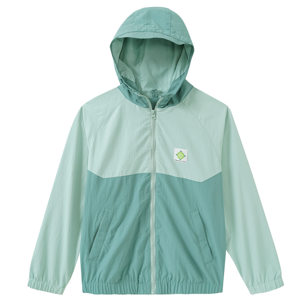 Jungen Jacke mit Farbteilern