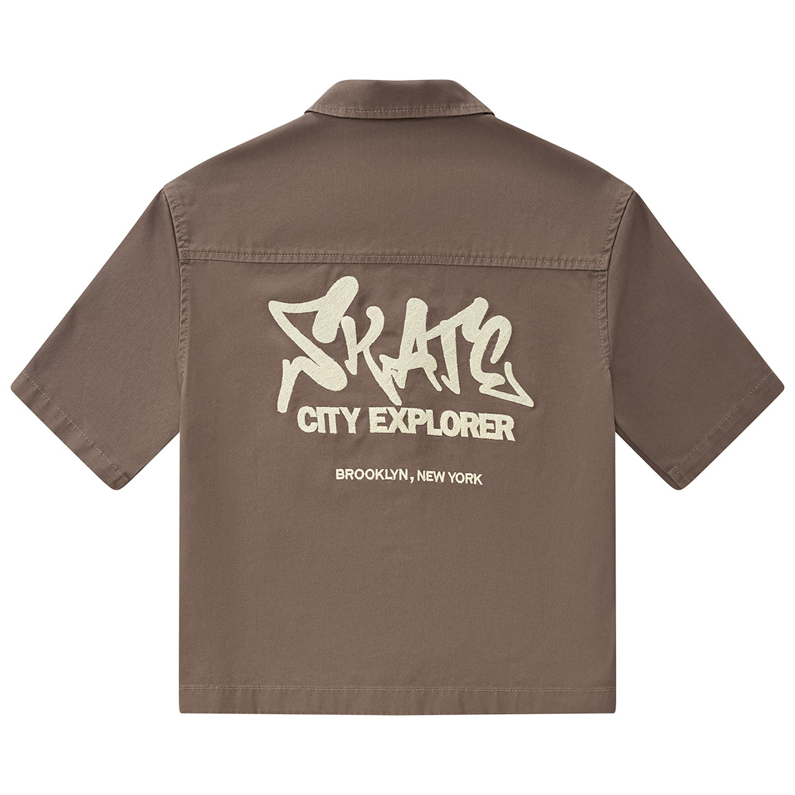 Jongensoverhemd in workwear-style