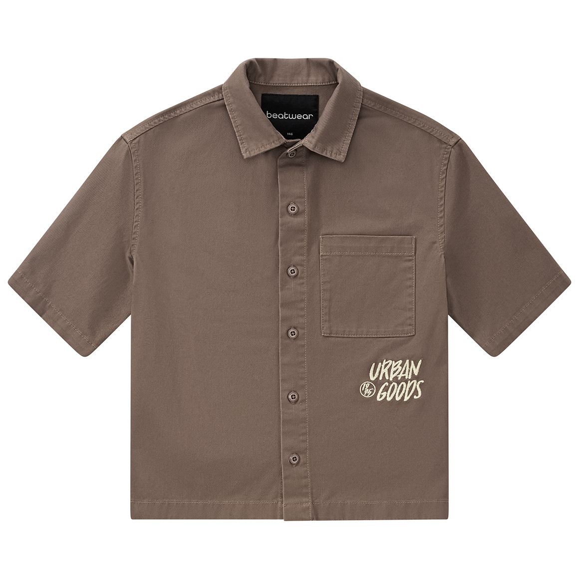 Jongensoverhemd in workwear-style