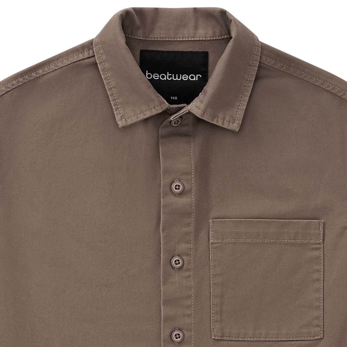 Jongensoverhemd in workwear-style