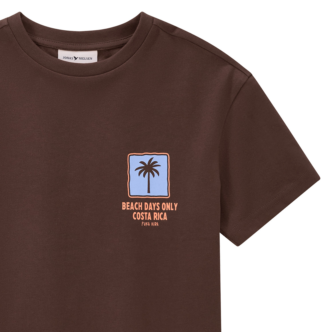 Jongens T-shirt met print op de rug