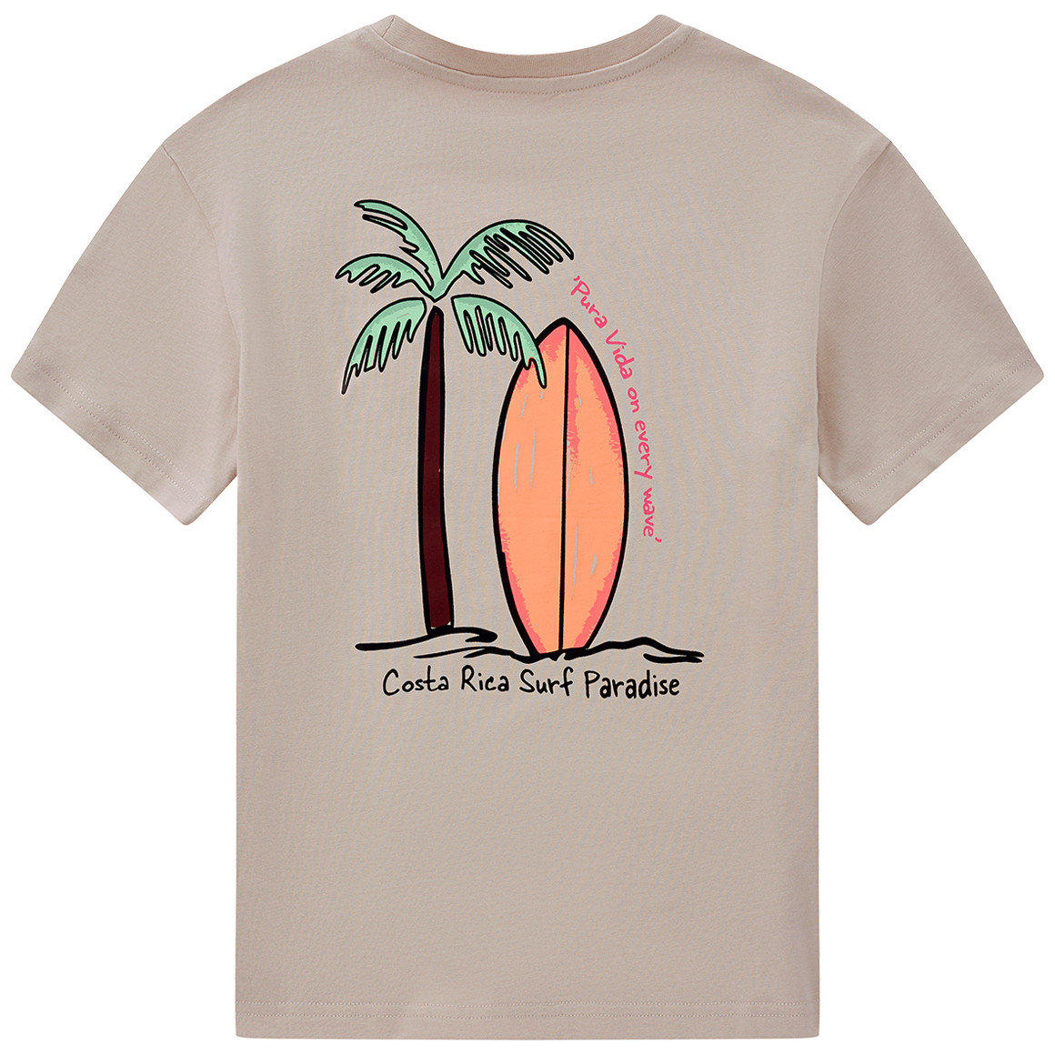 Jungen T-Shirt mit Rücken-Print