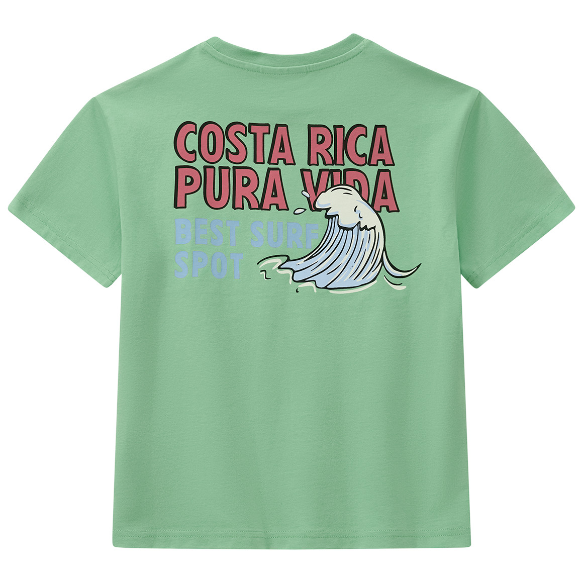 Jungen T-Shirt mit Rücken-Print