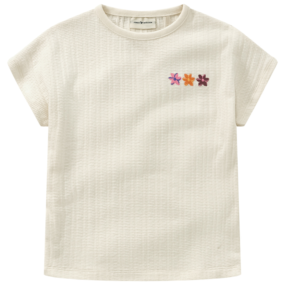 Mädchen T-Shirt aus strukturiertem Material