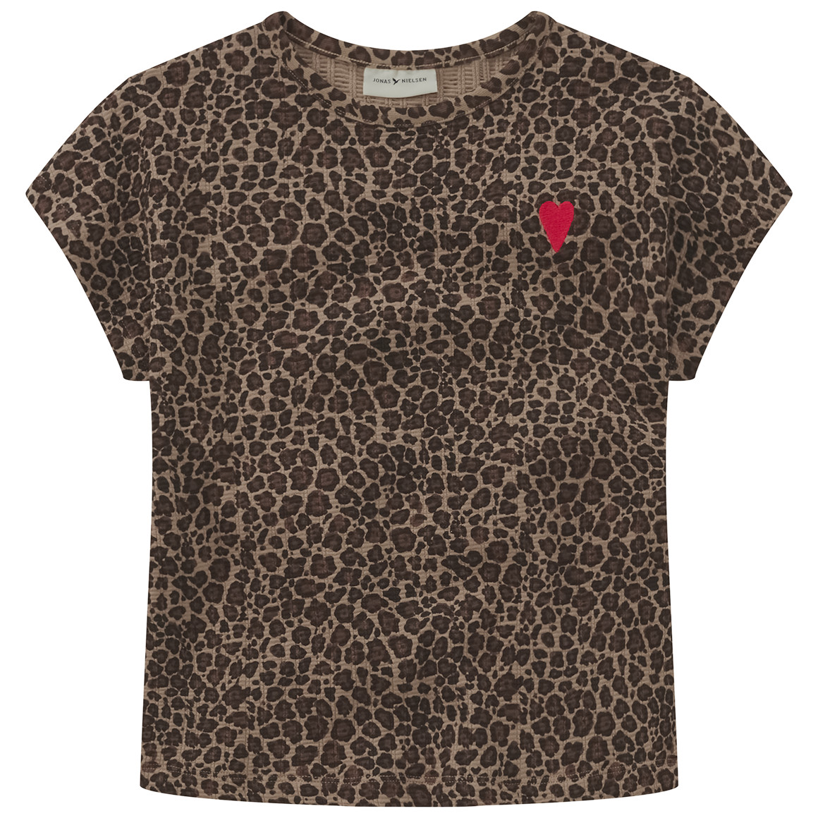 Mädchen T-Shirt aus strukturiertem Material