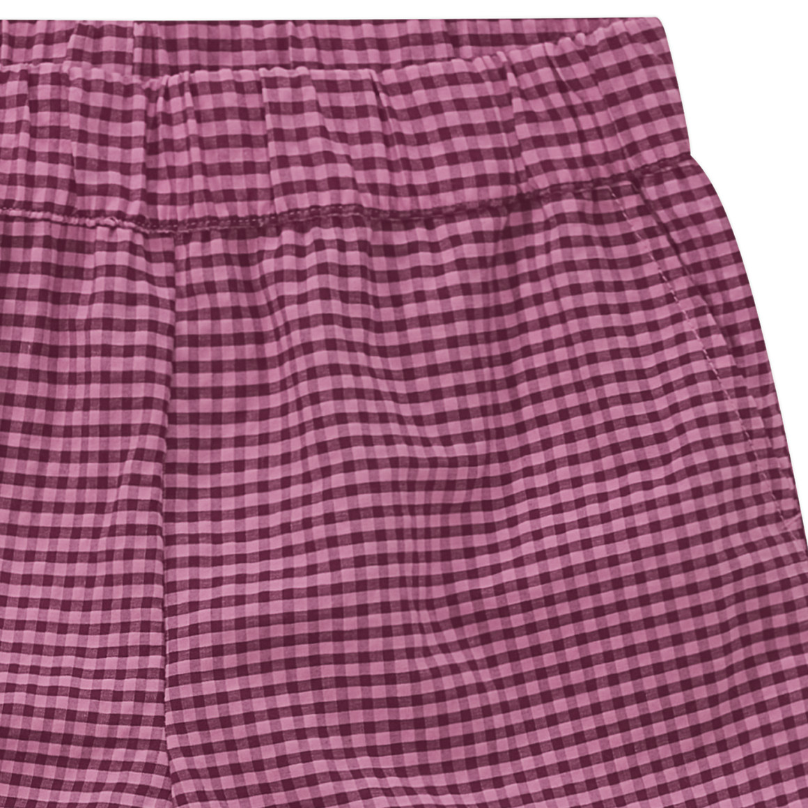 Mädchen Seersucker-Shorts mit Stickerei