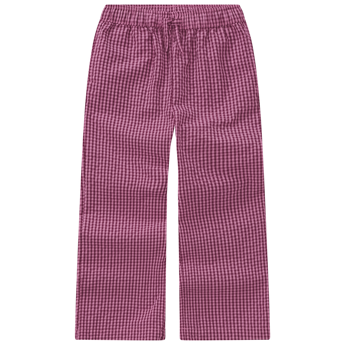 Mädchen Seersucker-Hose mit Karo-Muster