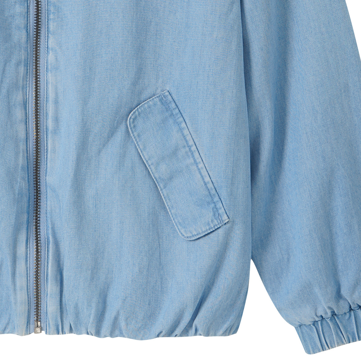 Mädchen Blouson in Denim-Optik