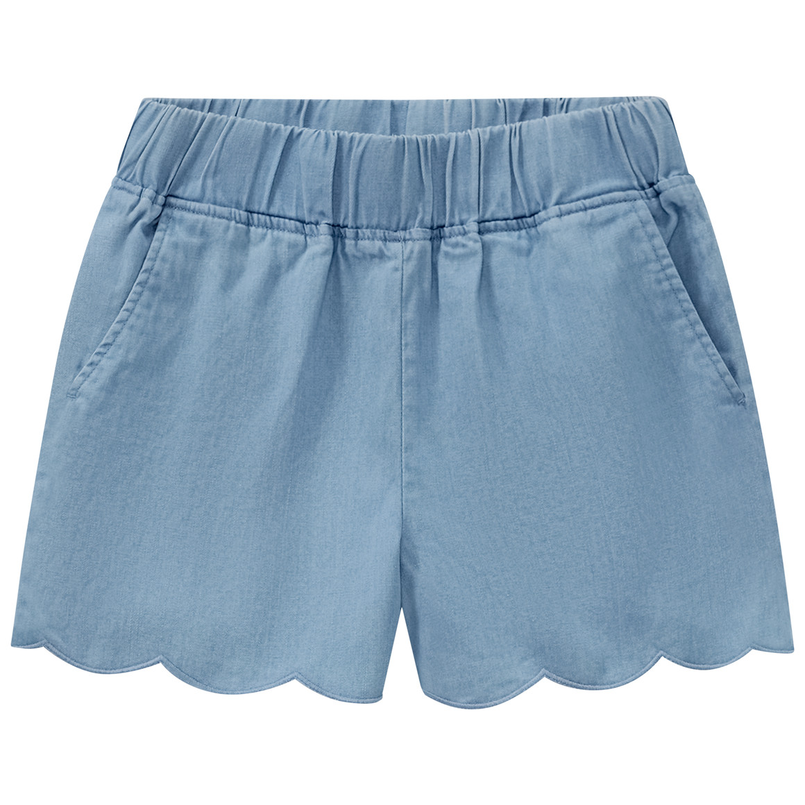 Mädchen Shorts in Denim-Optik
