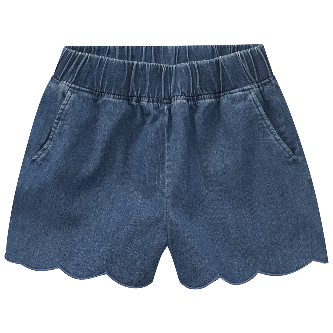 Mädchen Shorts in Denim-Optik