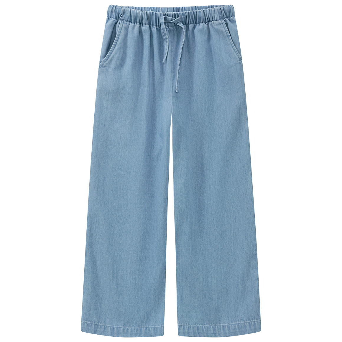 Mädchen Hose in Denim-Optik