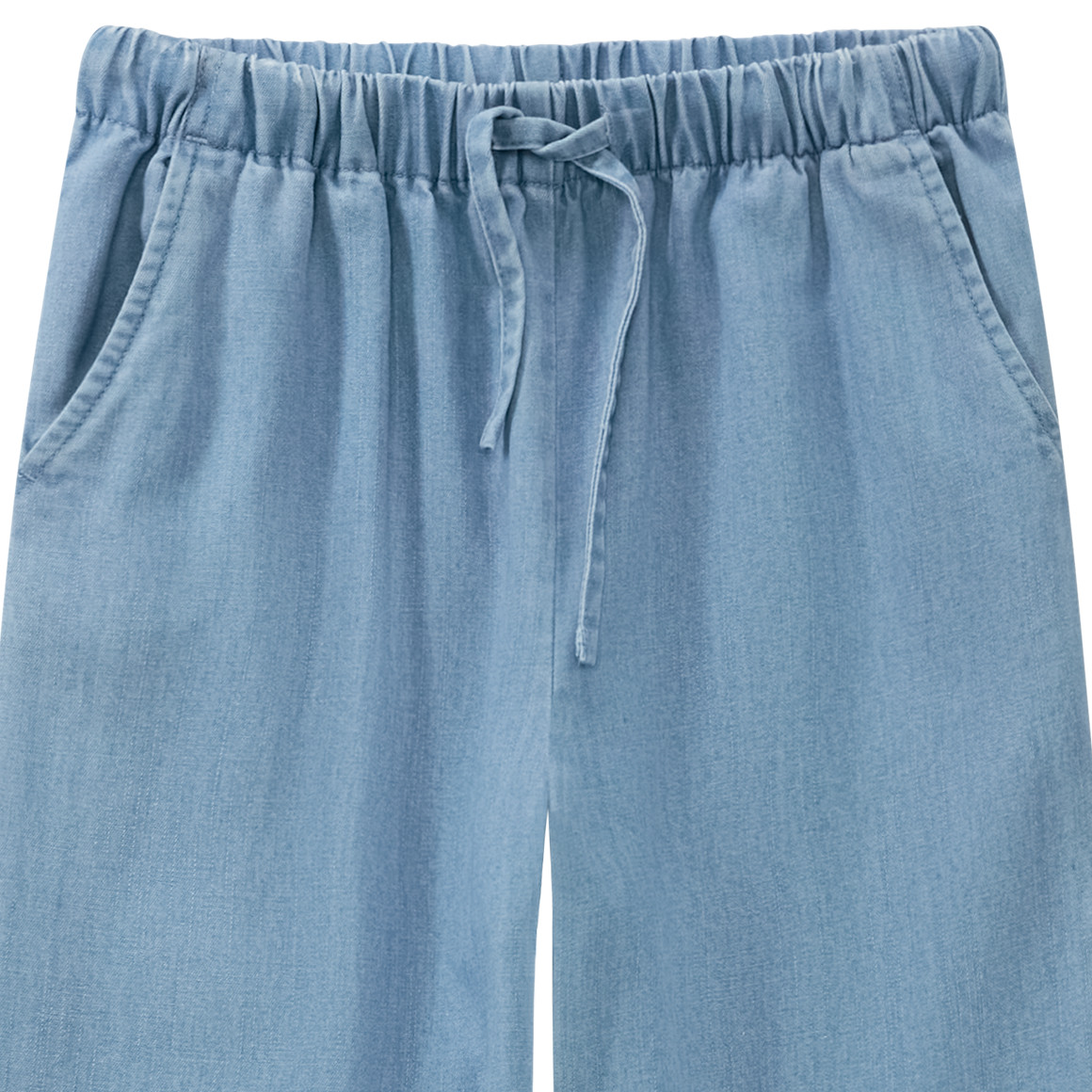 Mädchen Hose in Denim-Optik