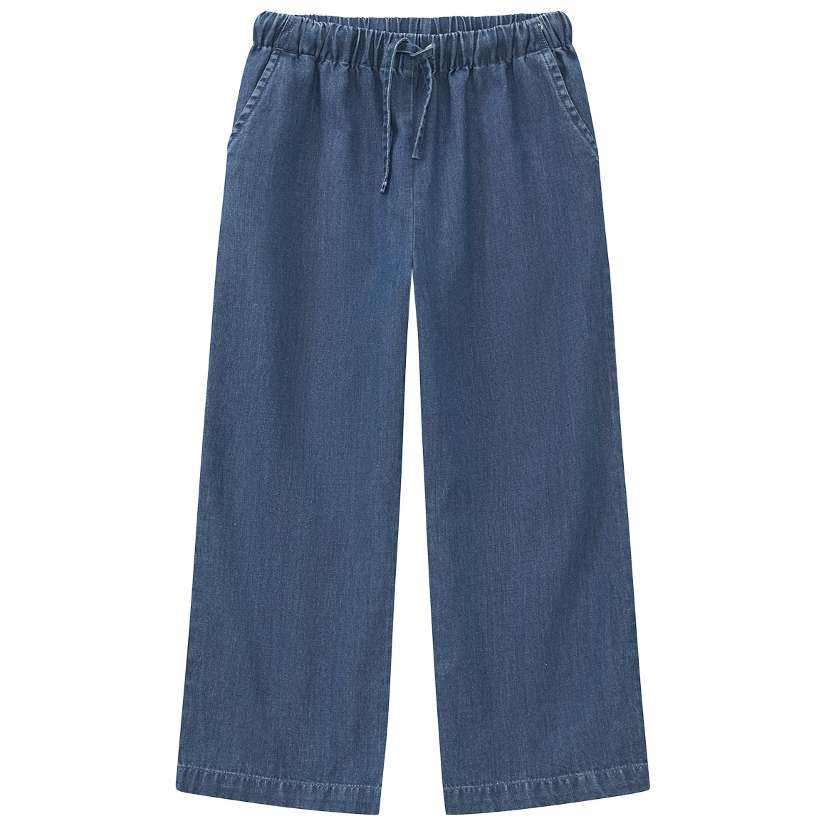 Mädchen Hose in Denim-Optik