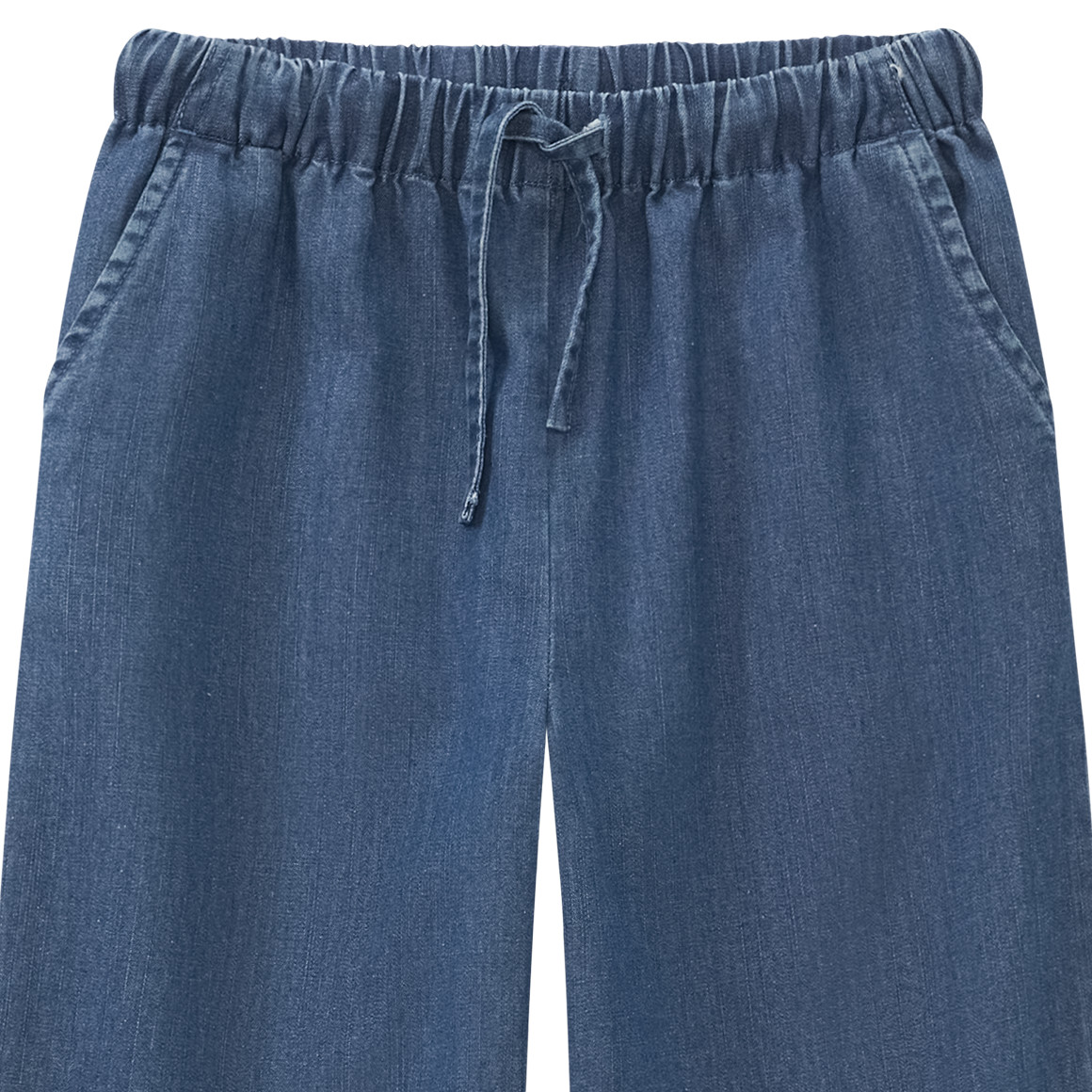 Mädchen Hose in Denim-Optik