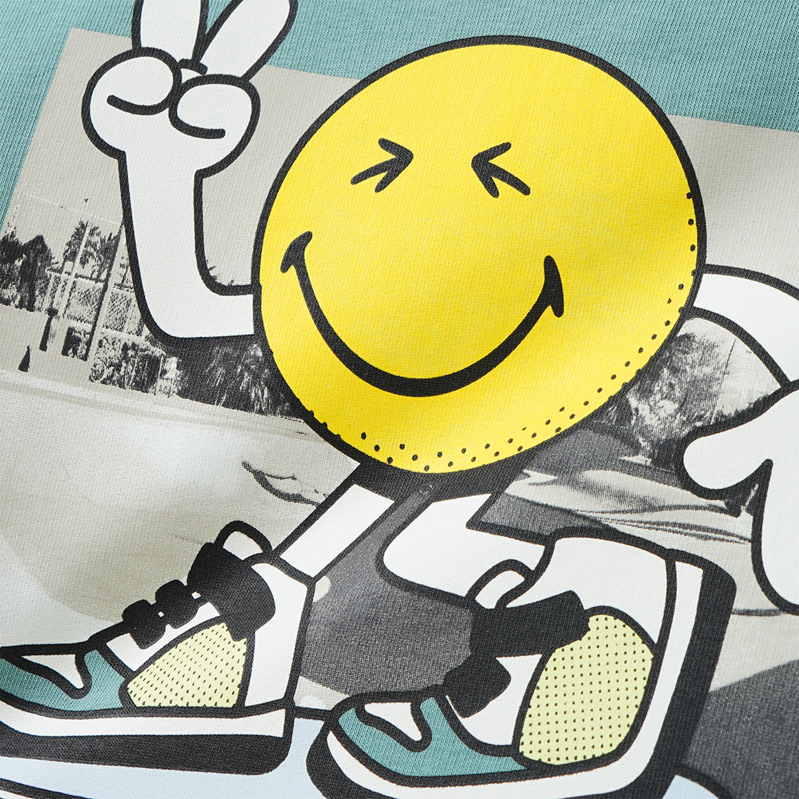 SmileyWorld-sweater met grote print
