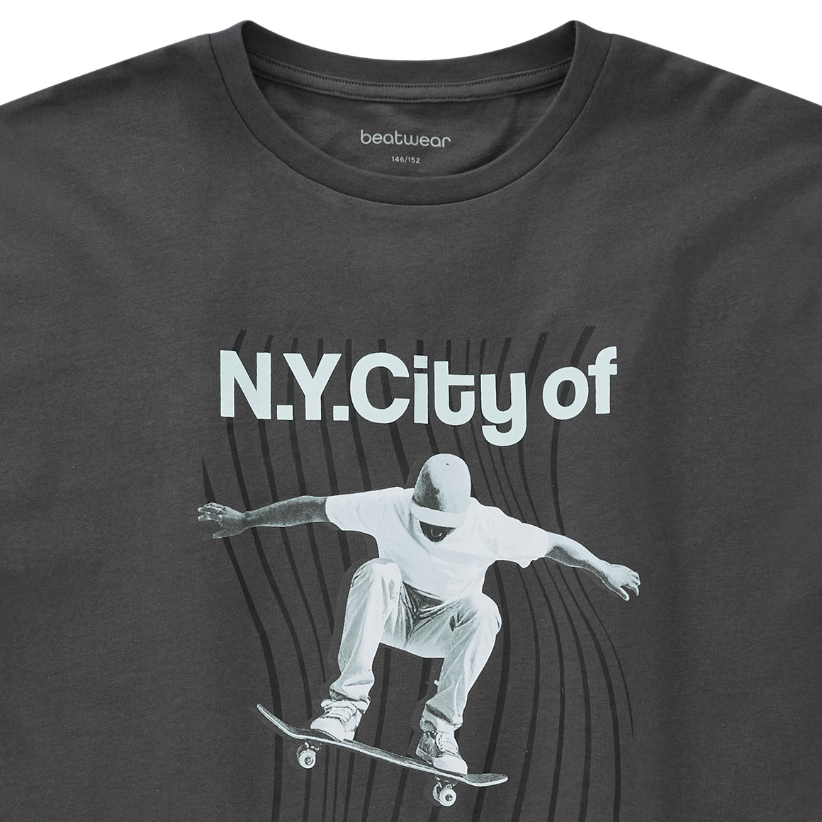 Jungen T-Shirt mit Skater-Print