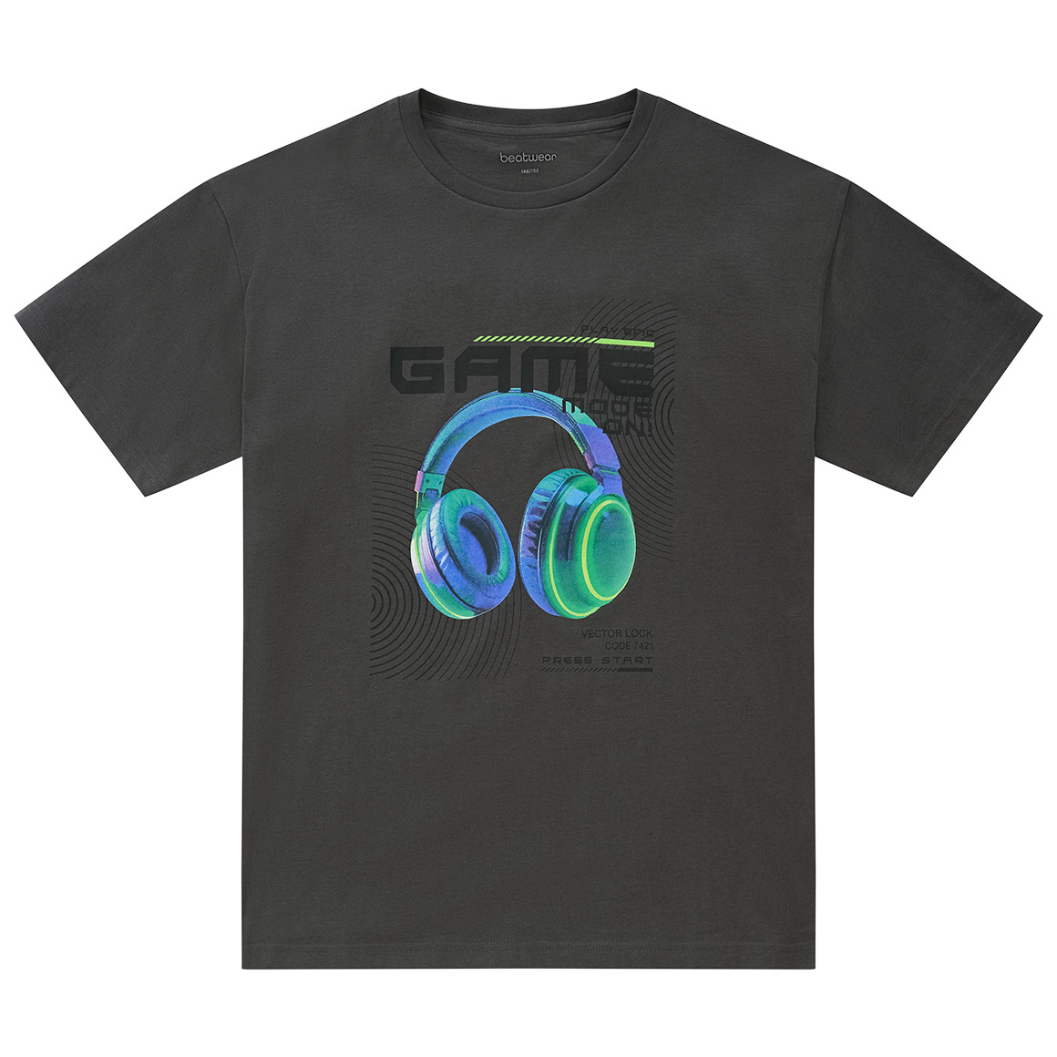 Jongens T-shirt met gamer-print