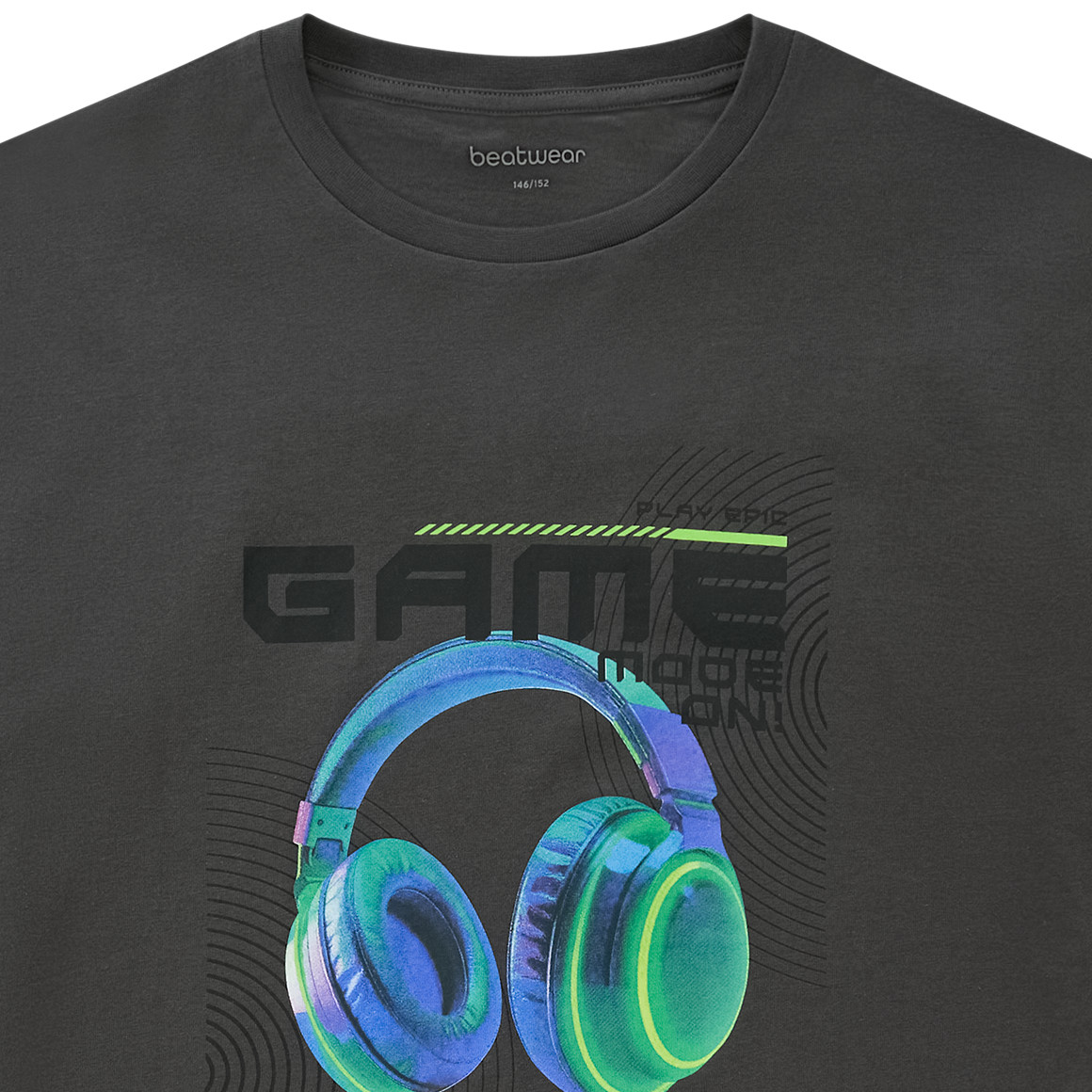 Jongens T-shirt met gamer-print