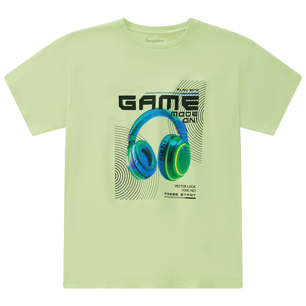 Jongens T-shirt met gamer-print