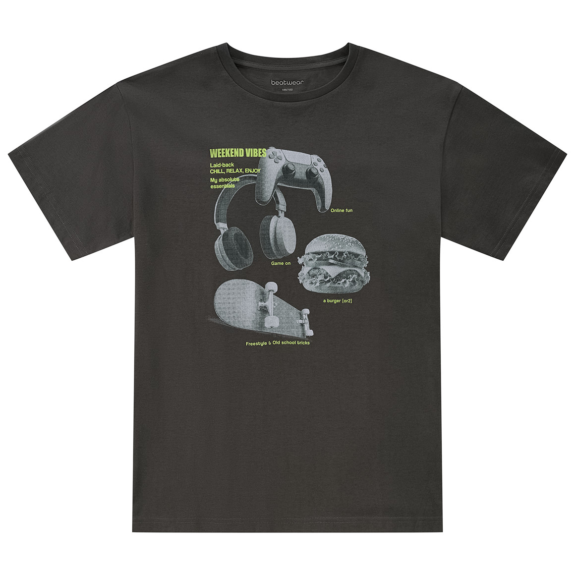 Jongens T-shirt met print op de voorkant