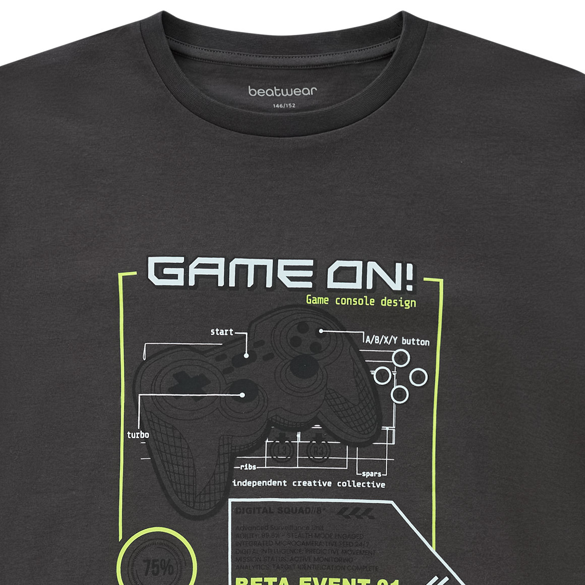 Jungen T-Shirt mit Gamer-Print