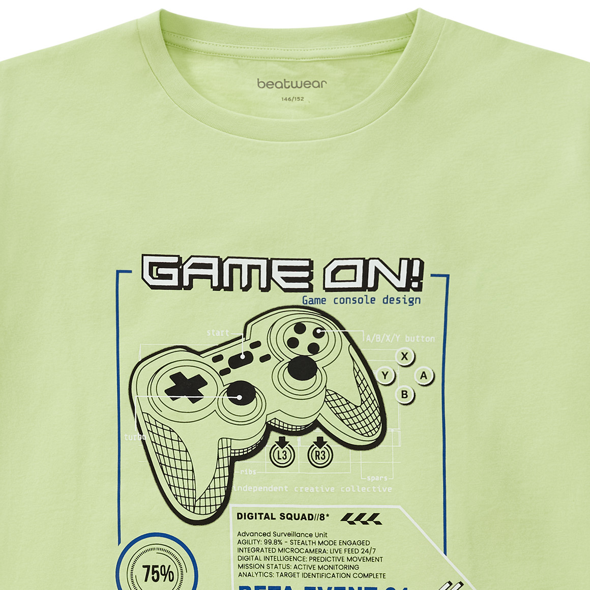 Jungen T-Shirt mit Gamer-Print