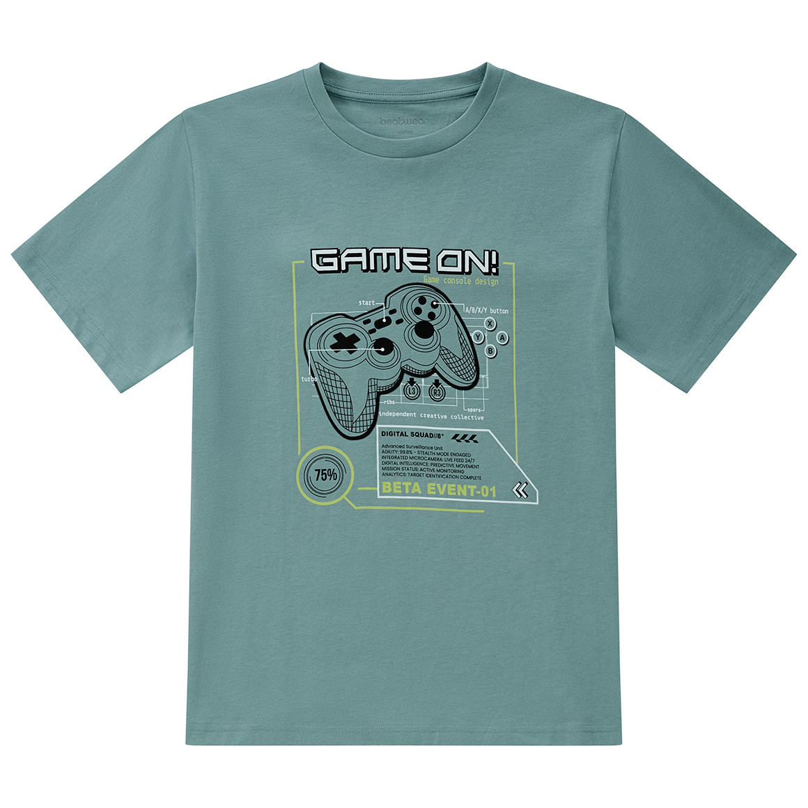 Jungen T-Shirt mit Gamer-Print