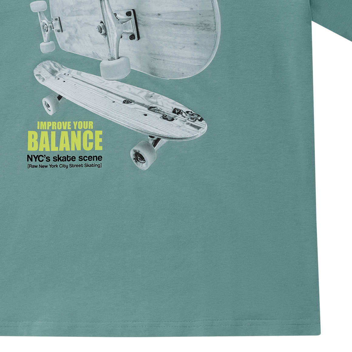 Jungen T-Shirt mit Skater-Print