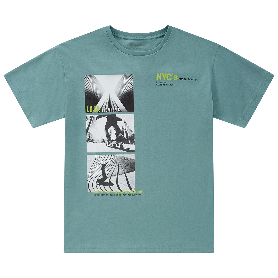 Jungen T-Shirt mit Skater-Print