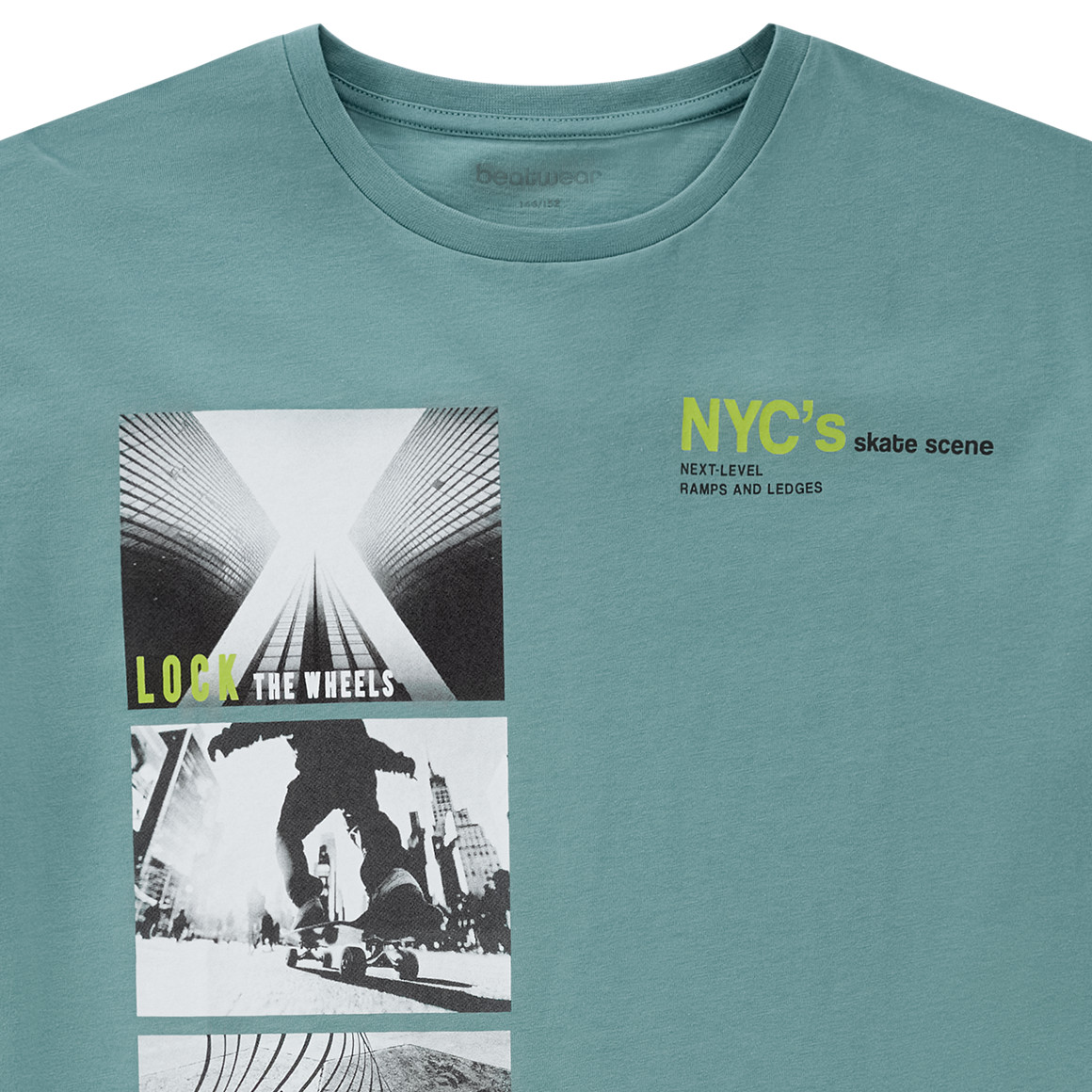 Jungen T-Shirt mit Skater-Print