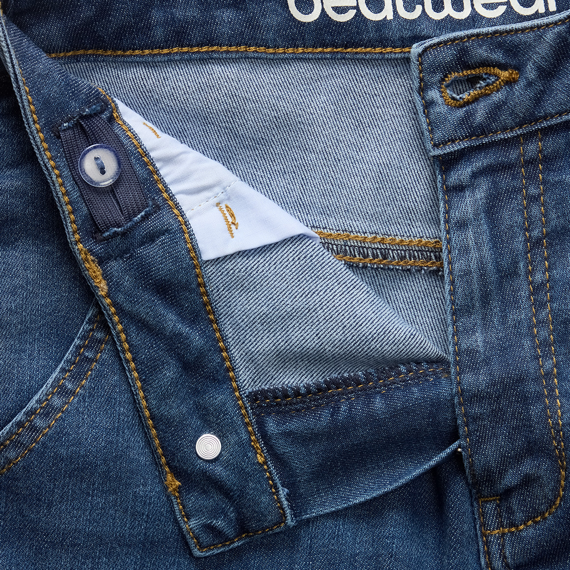 Jungen Cargo-Jeans mit verstellbarem Bund