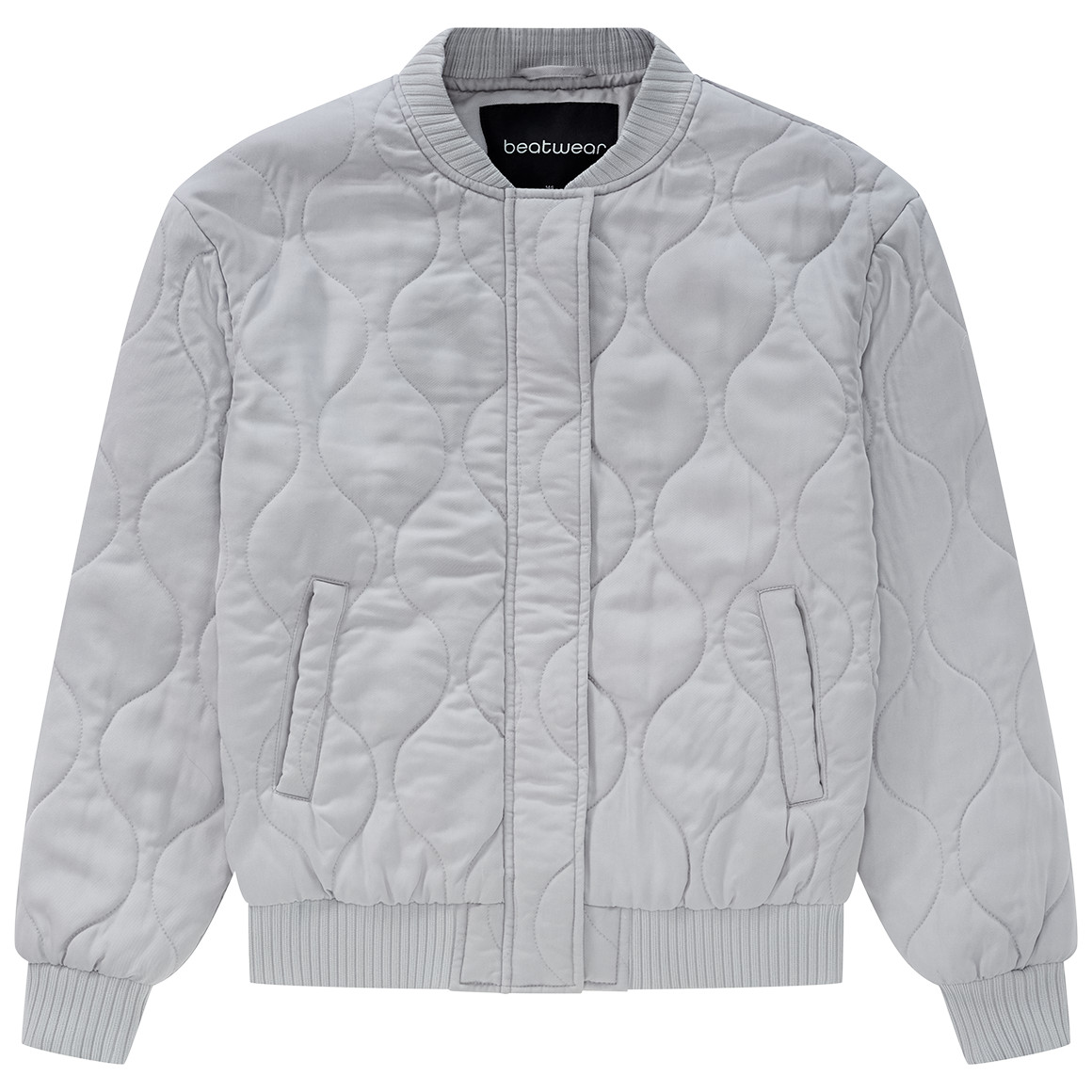 Mädchen Steppjacke mit Wellensteppung