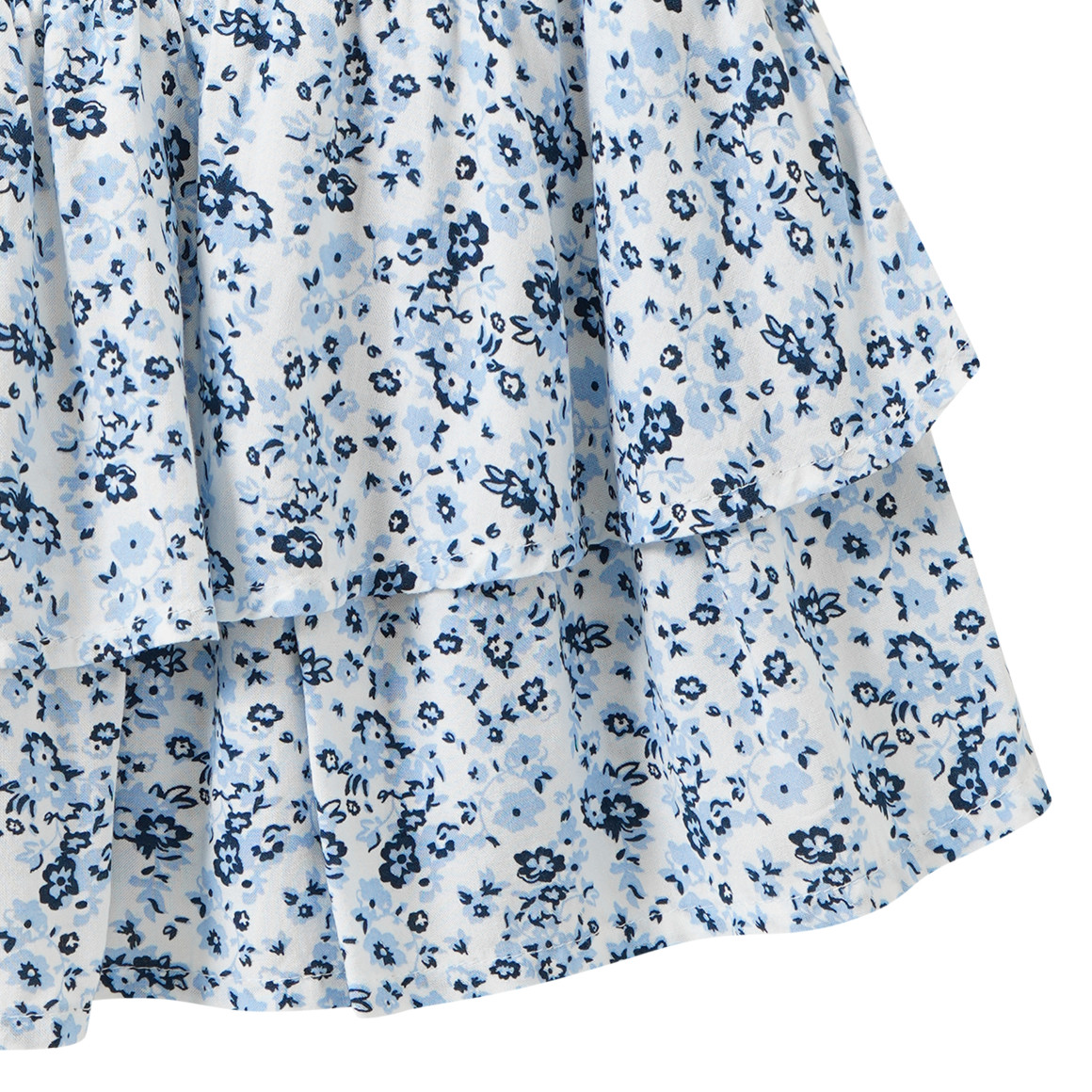 Mädchen Rock mit Blumen