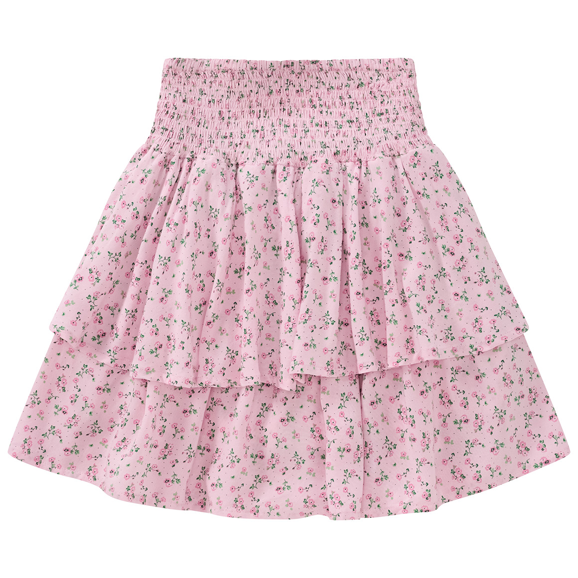 Mädchen Rock mit Blumen