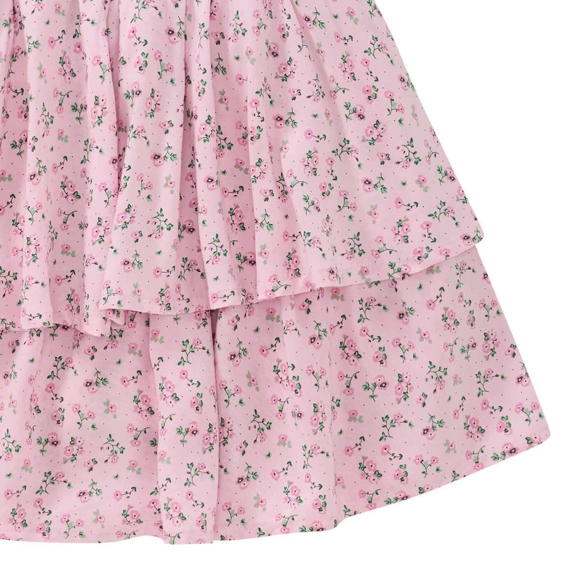 Mädchen Rock mit Blumen