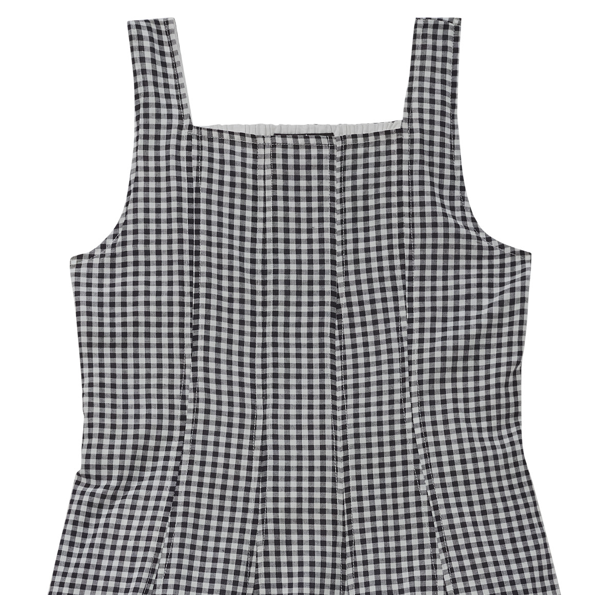 Mädchen Kleid mit Vichy-Karo