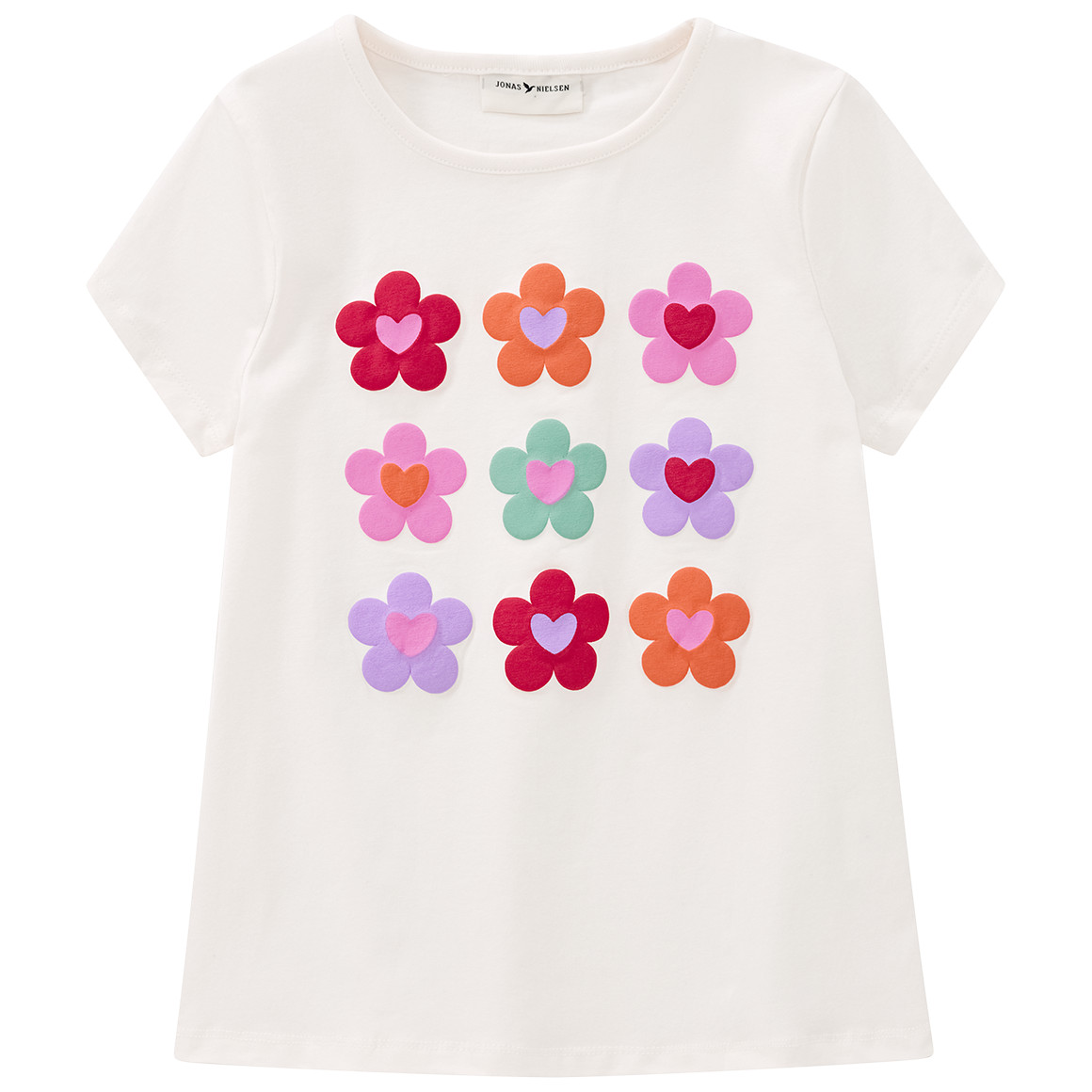 Mädchen T-Shirt mit gummiertem Print